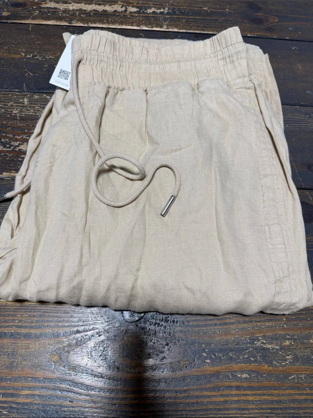 100% European Linen Wide Leg Pants - XL - Picture 8 of 12